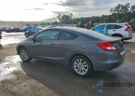 2012 Honda Civic Ex из США, поврежденный, VIN 2HGFG3B89CH538420